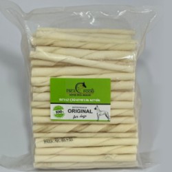 BEYAZ BURGU KEMİK 12 CM - 100'LÜ 500 GR