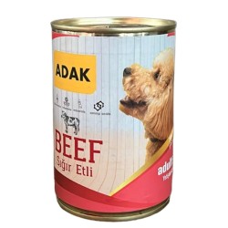 ADAK Sığır Etli Yetişkin Köpek Konservesi 415Gr x 48 Adet                                                 .