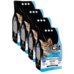 Mr. Cat Happy Marsilya Sabunlu Kedi Kumu 5x4 Litre