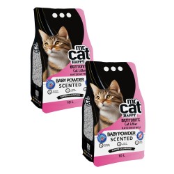 Mr. Cat Happy Bebek Pudralı Kedi Kumu 10x2 Litre