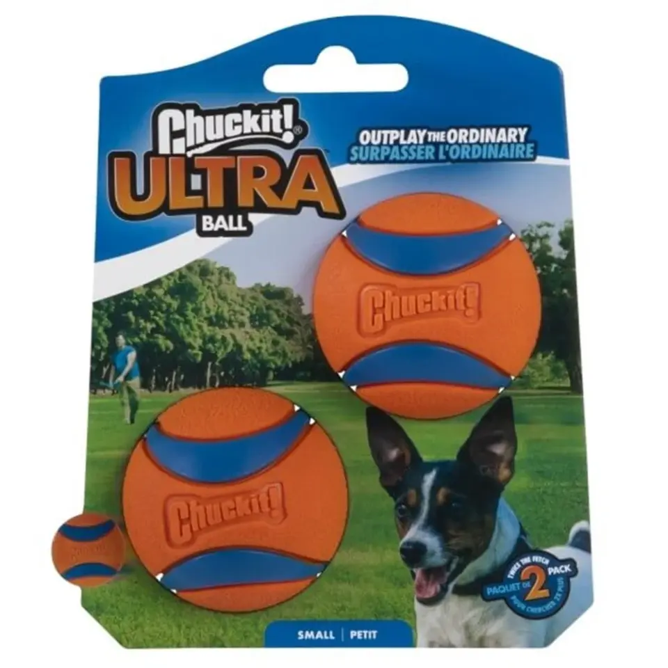 Chuckit Ultra Ball Küçük Boy Köpek Oyun Topu 2'li Paket