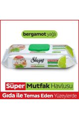 Sleepy Easy Clean Süper Mutfak Havlusu Bergamot Yağlı 50'li