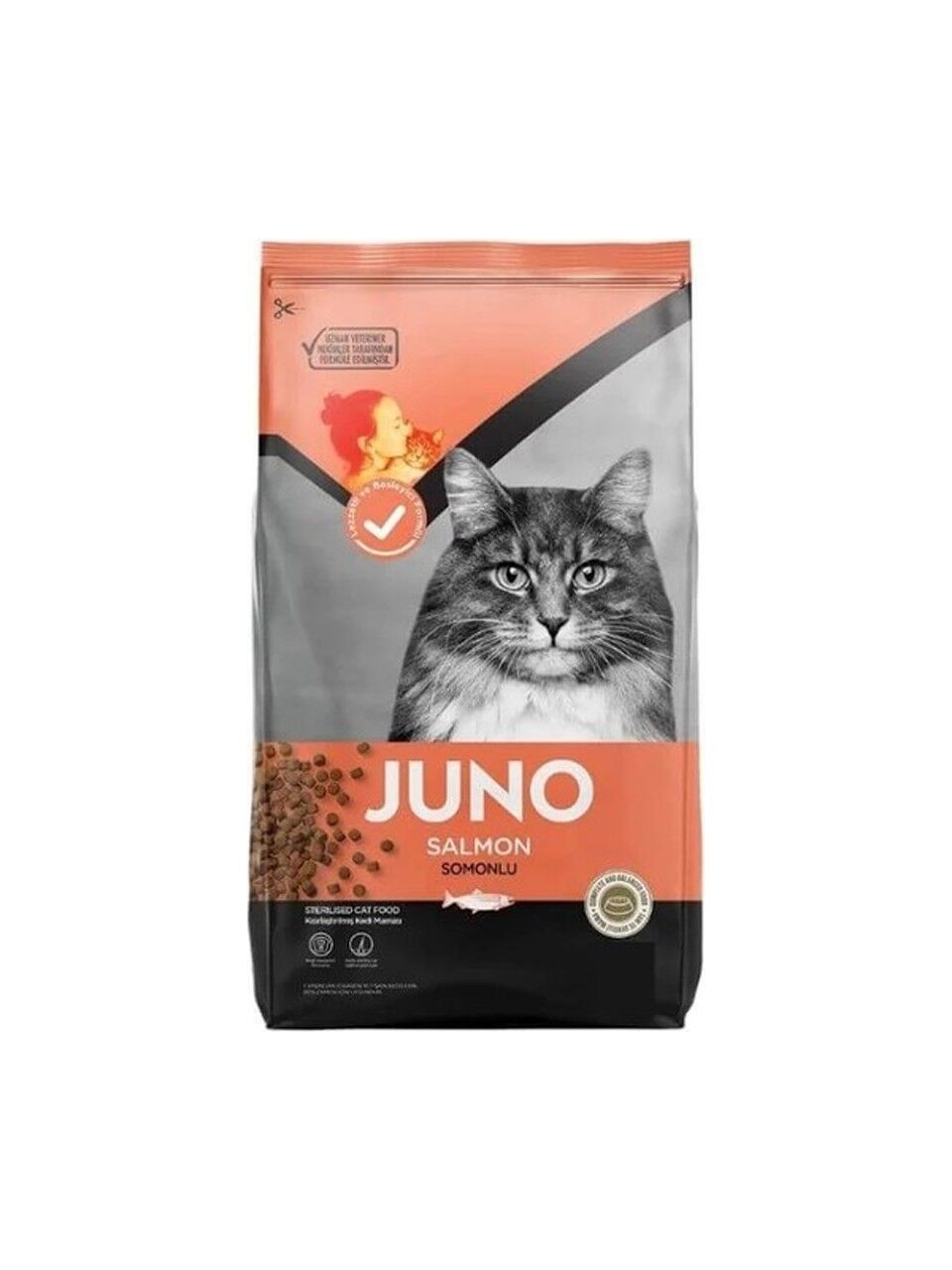 Balıklı Kısırlaştırılmış Yetişkin Kedi Maması 2 KG