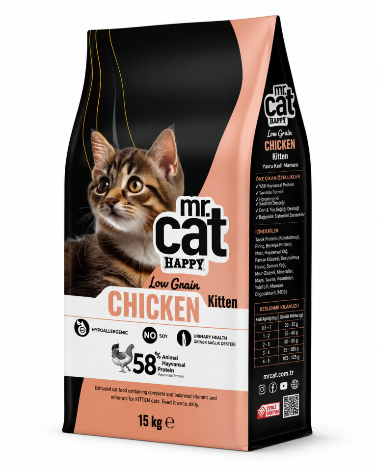 Tavuklu Yavru Kedi Maması 15 Kg