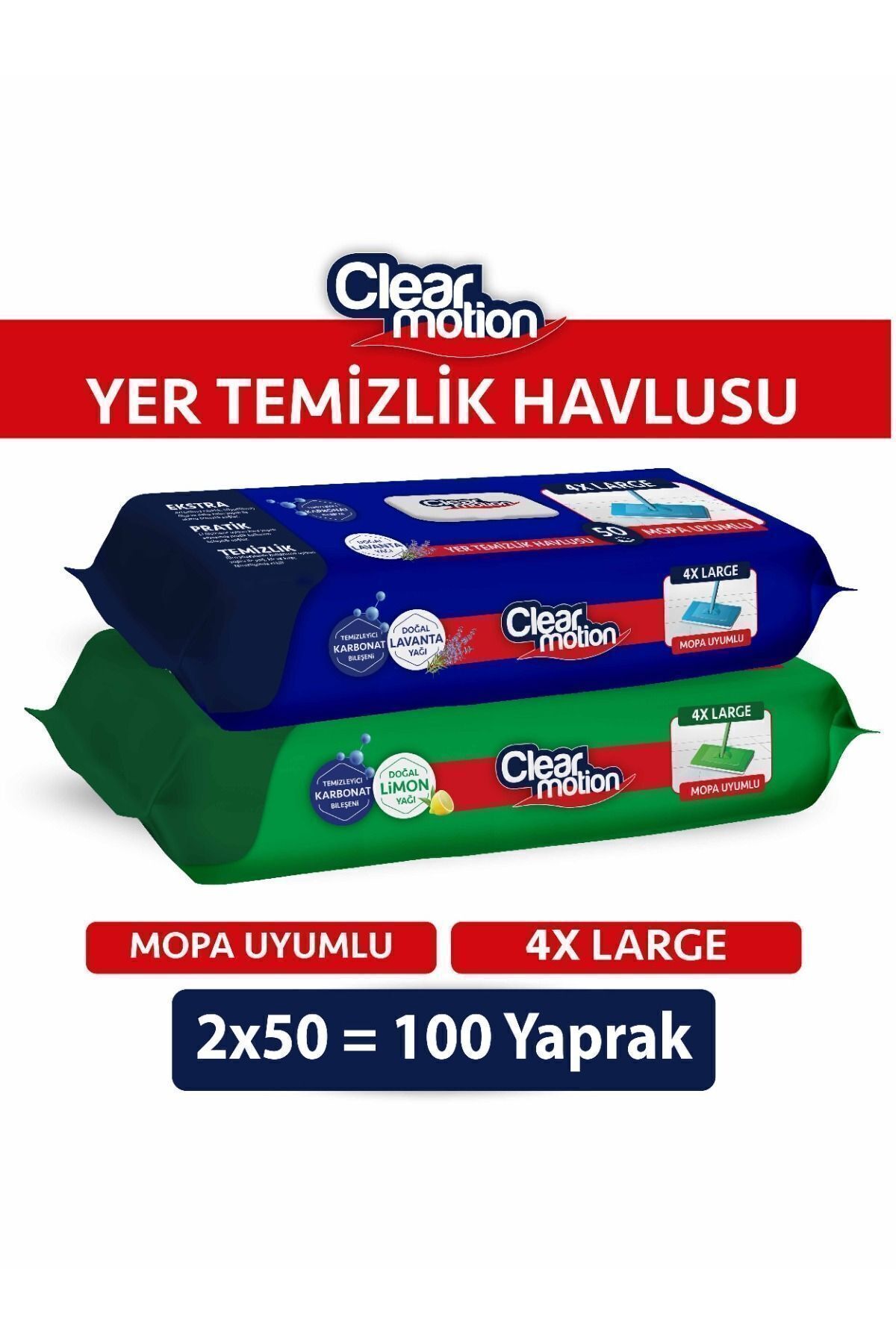 Yer Temizlik Havlusu(2X50) 100 Yaprak