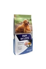 PAW IN LOVE Tavuklu Yetişkin Köpek Maması 15 KG