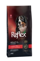 REFLEX Plus Iri Irk Yetişkin Köpek Kuzu Etli Ve Pirinçli Köpek Maması 18 Kg