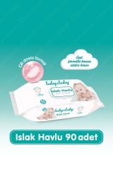 BABY BABY Bebek Islak Havlu Mendil 90'lı