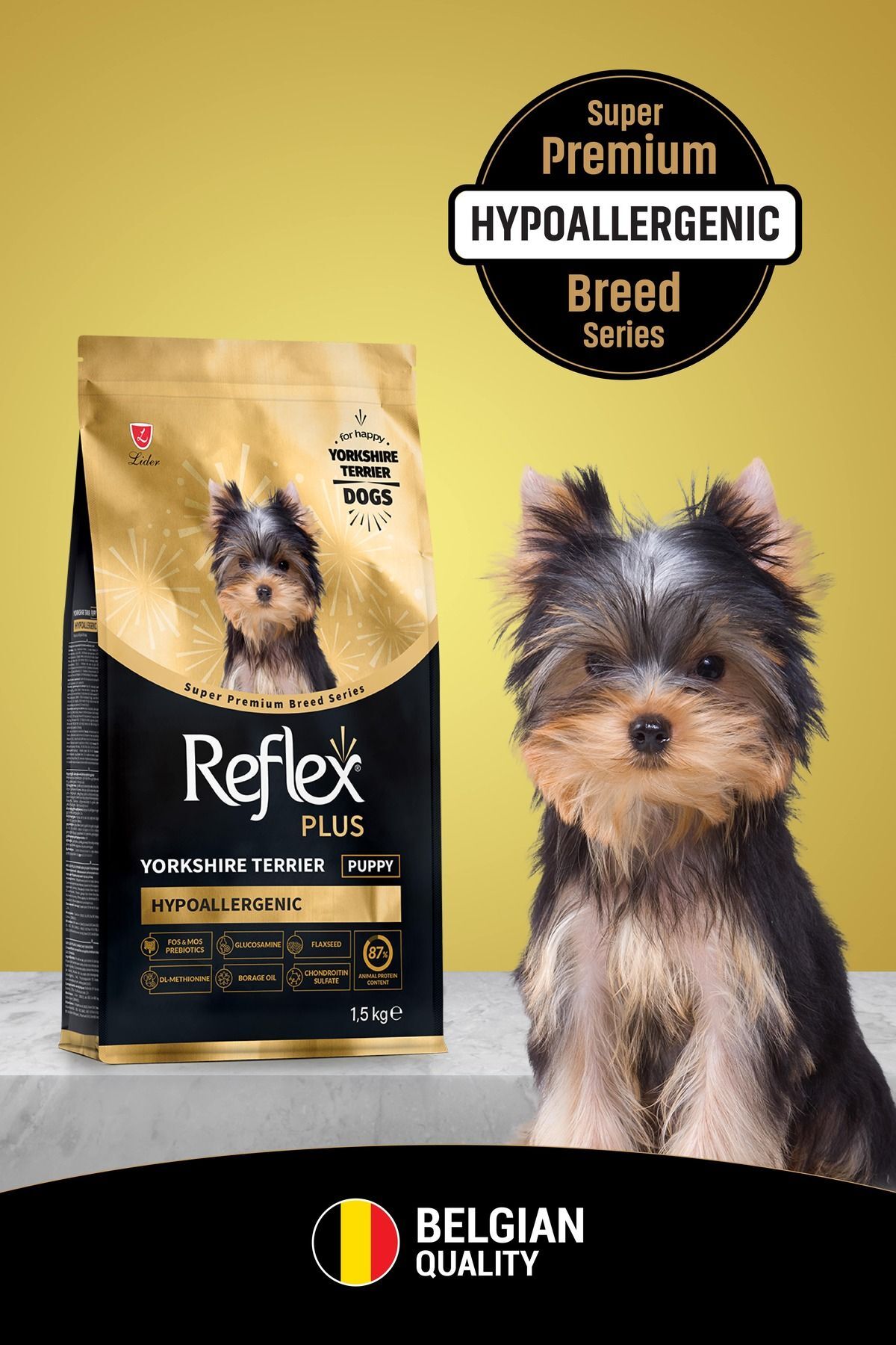 Reflex Plus Yorkshire Terrier Yavru Köpek Maması 1,5 Kg