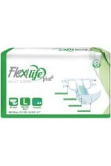 Yetişkin Hasta Bezi Bel Bantlı Tekstil Yüzeyli L Büyük (30 Adet)