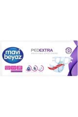 Ped Ekstra Tekstil Yüzeyli Yetişkin Bel Bantlı Hasta Bezi Small Küçük 30 Adet