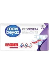 Ped Ekstra Tekstil Yüzeyli Yetişkin Bel Bantlı Hasta Bezi Xl Ekstra Büyük 30 Adet