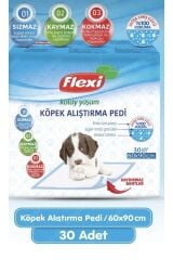 Flexi Köpek Alıştırma Çiş Pedi Kaydırmaz Bantlı 30 Adet 60x90cm