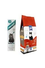 Balıklı Yetişkin Kedi Maması 15 kg + Destek Malt