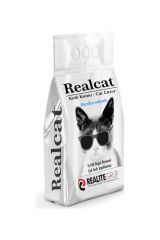 Realcat Marsilya Sabunu Kokulu Topaklaşan Bentonit Kedi Kumu 20 L