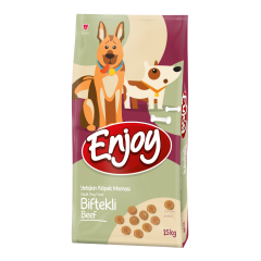 Enjoy Biftekli 15 kg Köpek Maması