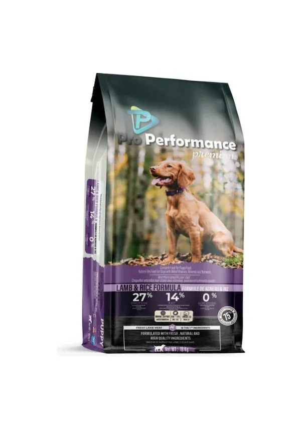 Pro Performance Kuzulu ve Pirinçli Yavru Köpek Kuru Maması 18 KG