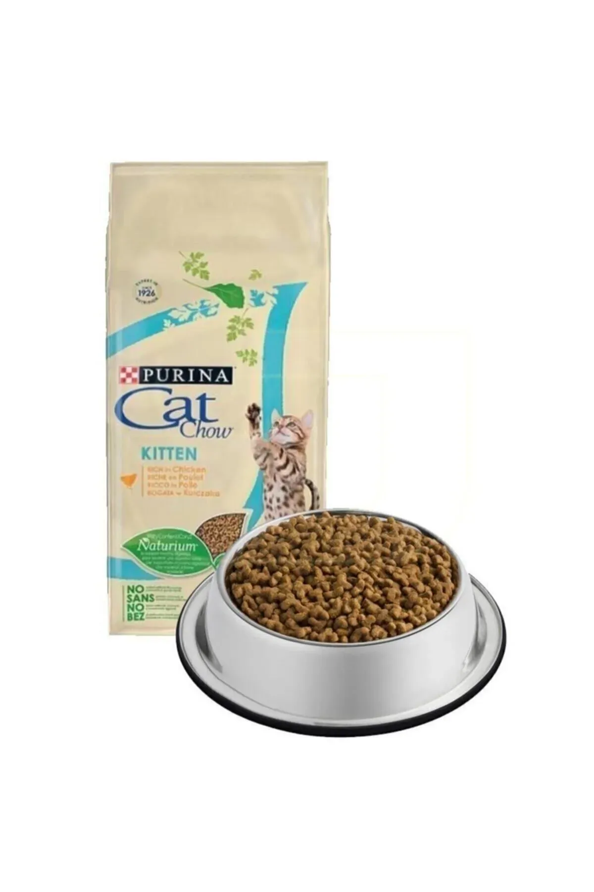 Cat Chow Tavuklu Yavru Kedi Maması 15Kg