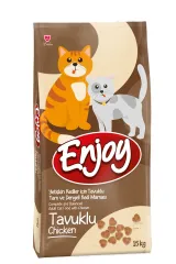 Enjoy Tavuklu 15 kg Yetişkin Kedi Maması