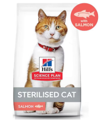 Hill's Somonlu 10 kg Kısırlaştırılmış Yetişkin Kedi Maması