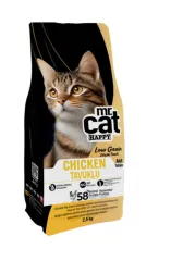 Mr. Cat Happy Low Grain Tavuklu Yetişkin Kedi Maması 2500 G