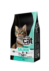 Mr. Cat Happy Kısırlaştırılmış Somonlu Kedi Maması 15 KG