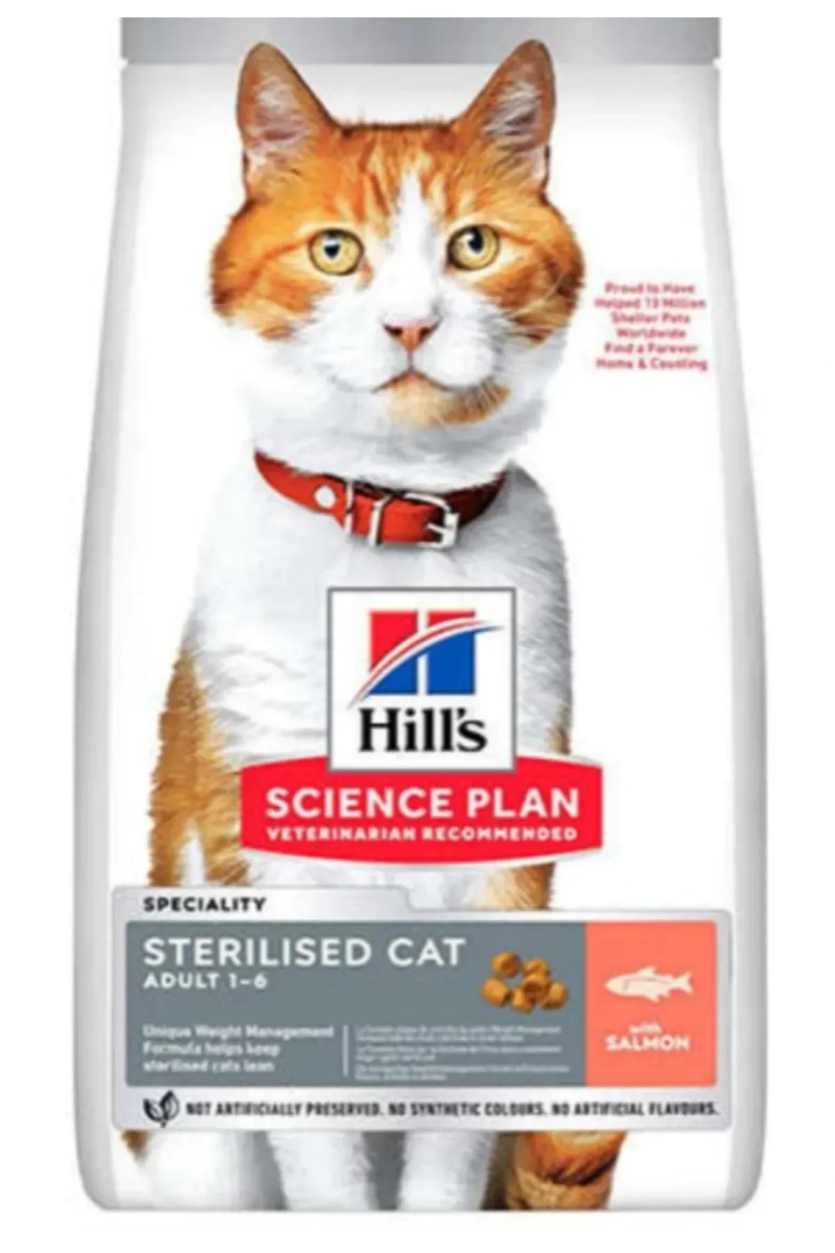 Hill's Sterilised Yetişkin Somonlu Kedi Maması 3 kg