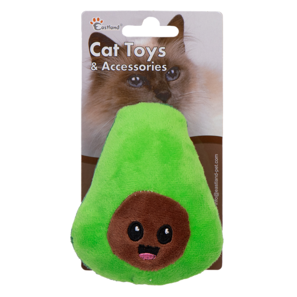 Eastland Catnipli Hışırtılı Peluş Avokado 11,5cm