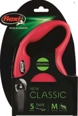 Flexi New Classic Medium Kırmızı 5 Metre Şerit