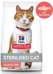 Hill`s Sterilised Somon Balıklı Kısırlaştırılmış Yetişkin Kedi Maması 1.5 Kg