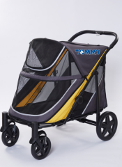 Tommy Evcil Hayvan Arabası Gri 112*65*100cm Max 40kg