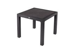 Rattan 90X90 Camsız Masa