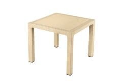 Rattan 90X90 Camsız Masa