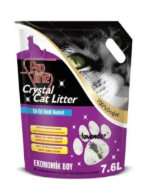 PROLINE Silika Lavanta Kokulu Kristal Kedi Kumu 7,6 Lt