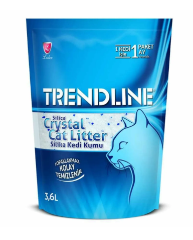 Trendline Trendline Slica Parfümsüz Kedi Kumu 3,6 Lt