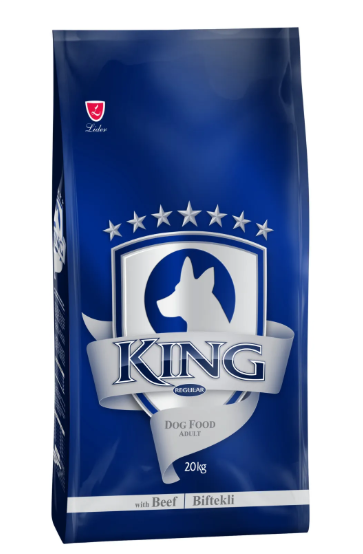 King Adult Biftekli Yetişkin Köpek Maması 20 Kg