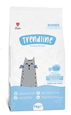 Trendline Sterilised Tavuklu Kısırlaştırılmış Kedi Maması 1 Kg