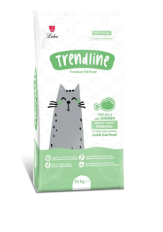 Trendline Multi Color Renkli Taneli Tavuklu Kedi Maması 10 Kg