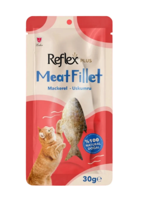 Reflex Plus Uskumru Balığı Fileto Yetişkin Kedi Ödül Maması 30 Gr