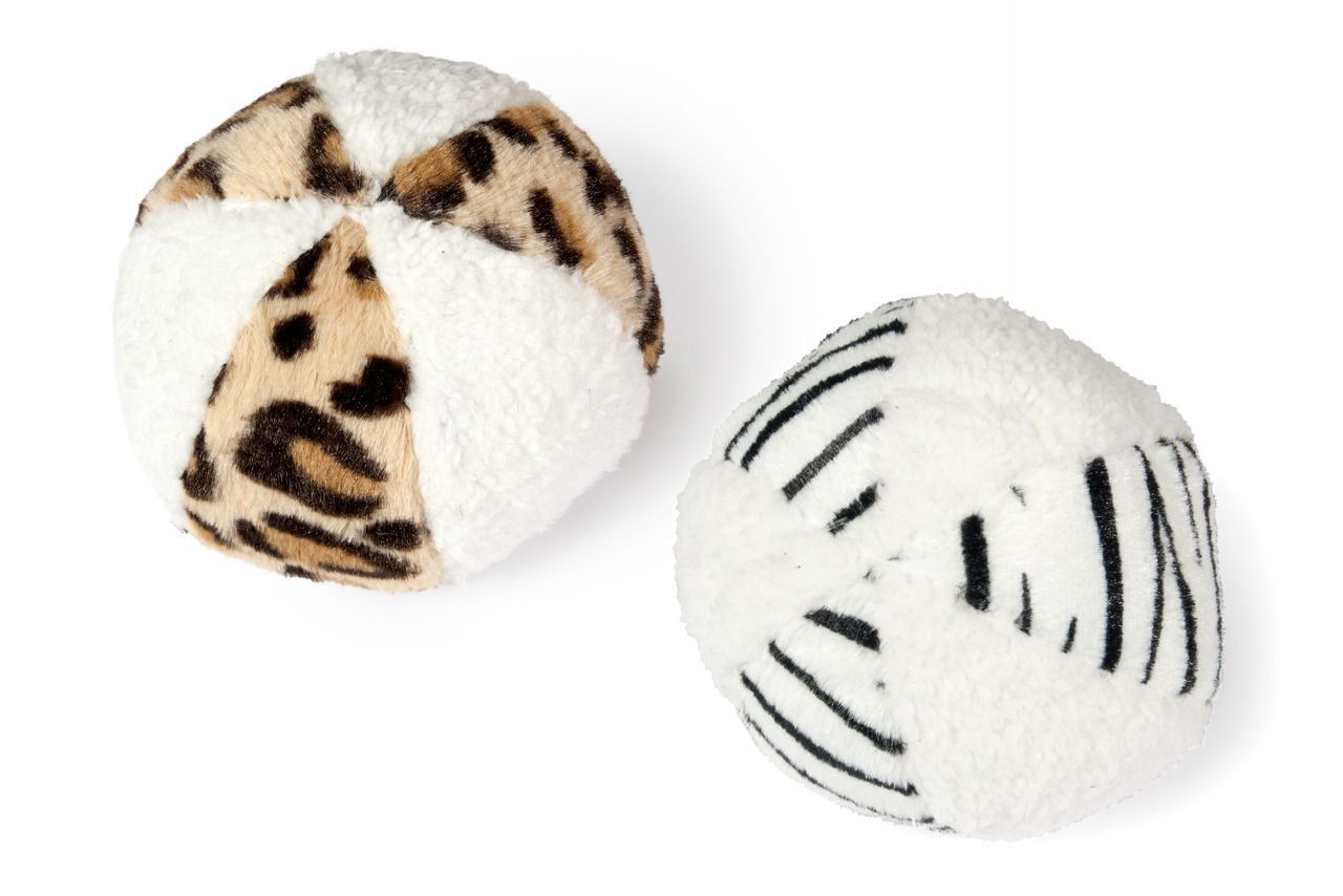 Karlıe Peluş Top Oyuncan 11cm Beyaz/siyah