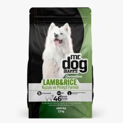 Mr. Dog Happy Kuzu Etli Ve Pirinçli Yetişkin Köpek Maması 2,5 KG