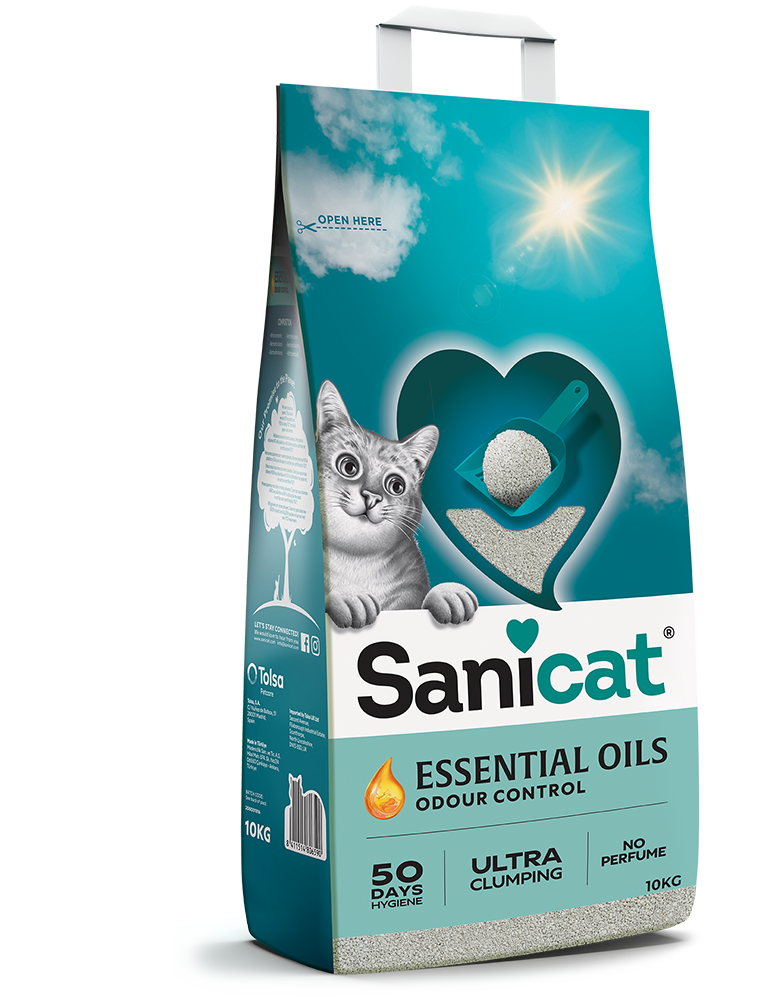 Sanicat Essential Oils Yasemin Kokulu Kedi Kumu 10 Kg