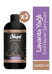 Sleepy Petcare Lavanta Yağlı Evcil Hayvan Şampuanı 3x500 ml
