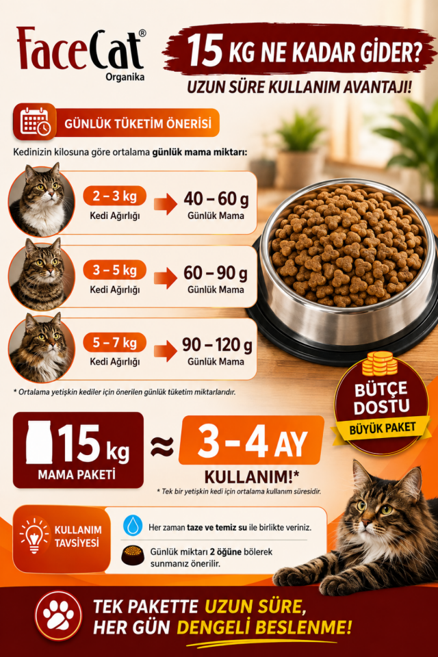 Tavuk Etli Yetişkin Kedi Maması 15 kg