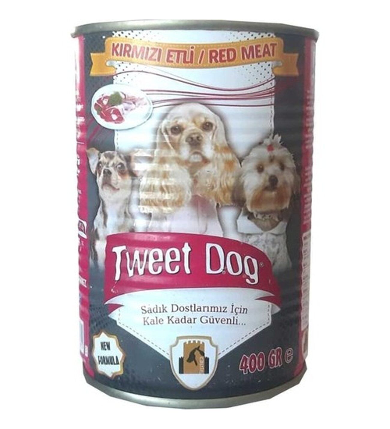Tweet Dog Konserve Köpek Maması 24 Adet 400 gr