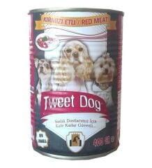 Tweet Dog Konserve Köpek Maması 24 Adet 400 gr