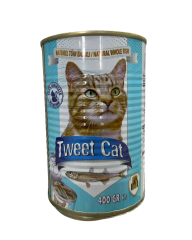 Tweet Cat Konserve Kedi Maması 24 Adet 400 gr
