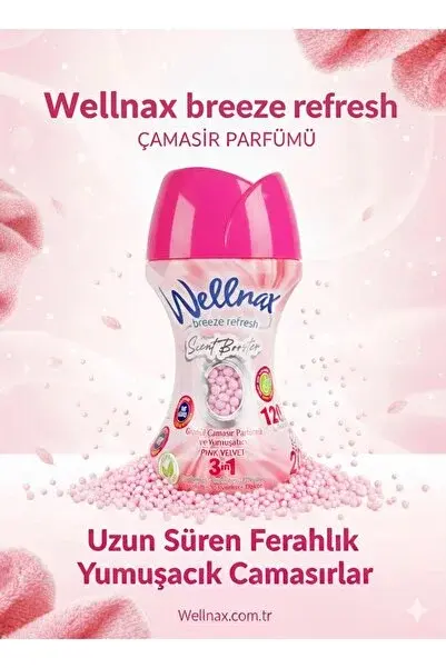 Wellnax Granül Çamaşır Parfümü Pink Velvet 210 gr