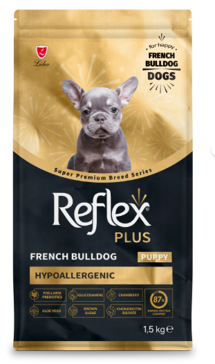 Reflex Plus French Bulldog Hipoalerjenik Yavru Köpek Maması 1,5 Kg