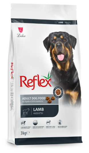 Reflex Kuzu Etli Yetişkin Köpek Maması 3 kg